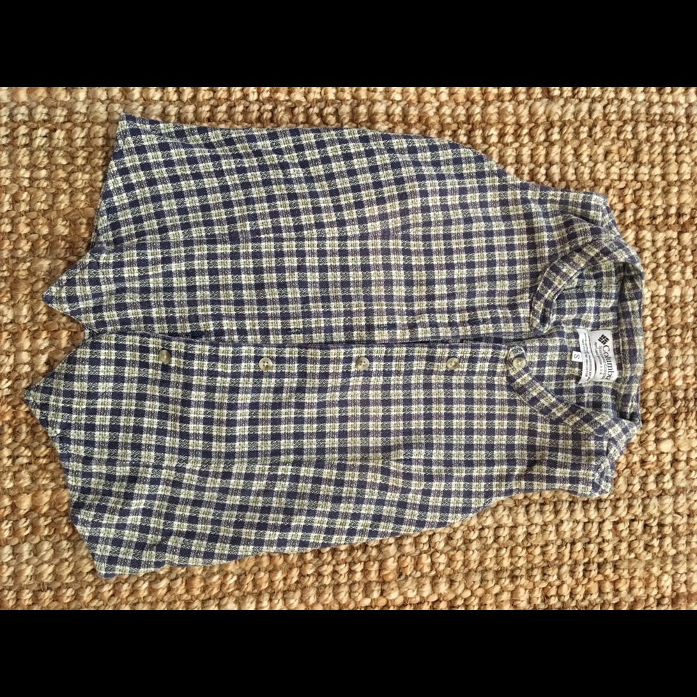 Vintage Columbia sportswear plaid vest